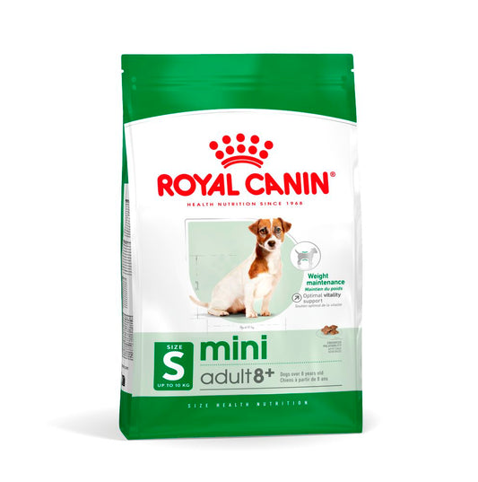 Royal Canin Dog Food Dry SHN MINI ADULT 8+ 4KG 2kg