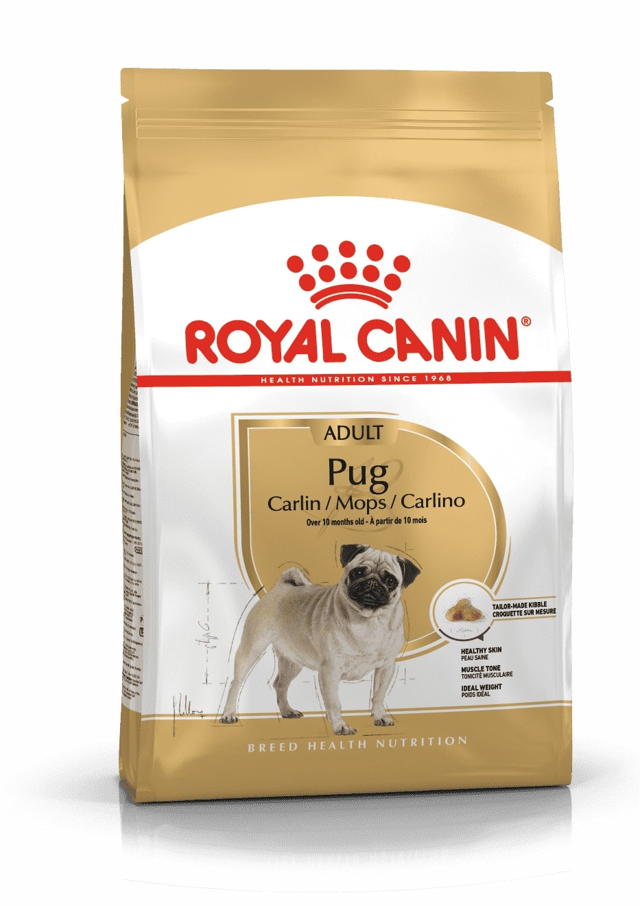 Royal Canin Dog Food Dry BHN PUG ADULT 3KG 3kg