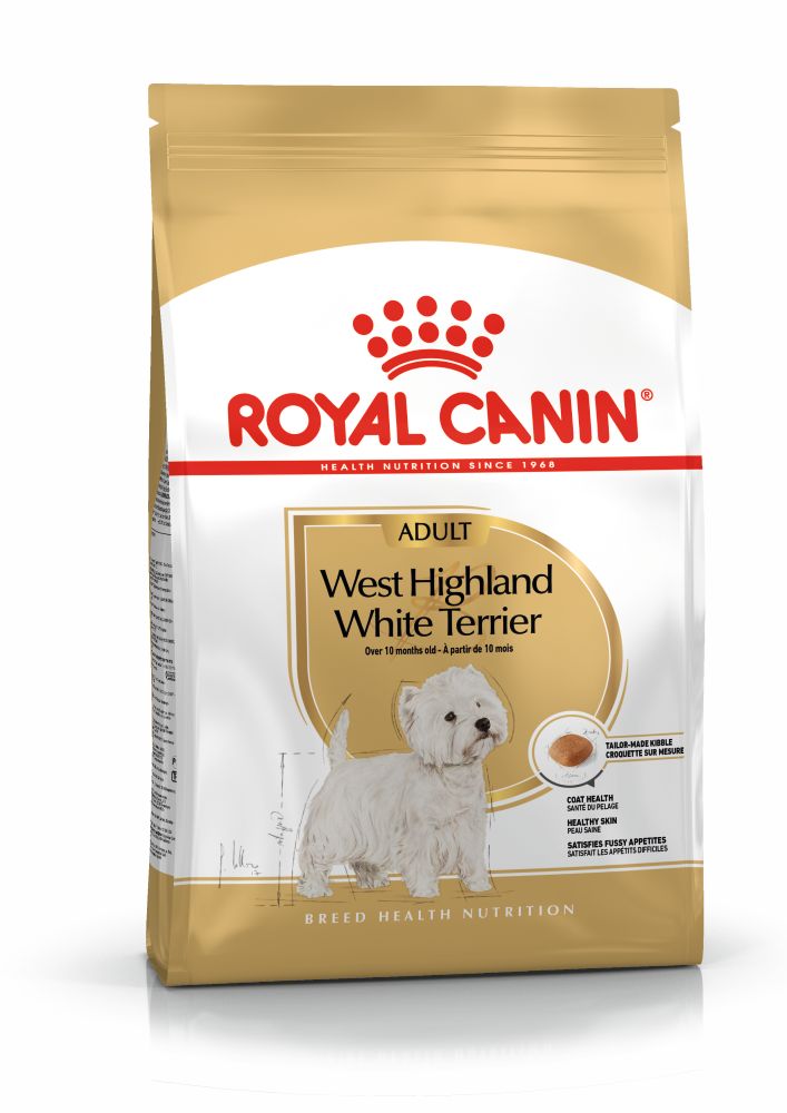 Royal Canin Dog Food Dry BHN WESTIE ADULT 3KG 3kg