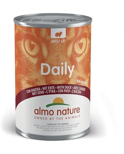 ALMO NATURE - Cat Wet Food DAILY PFC DUCK 400GR