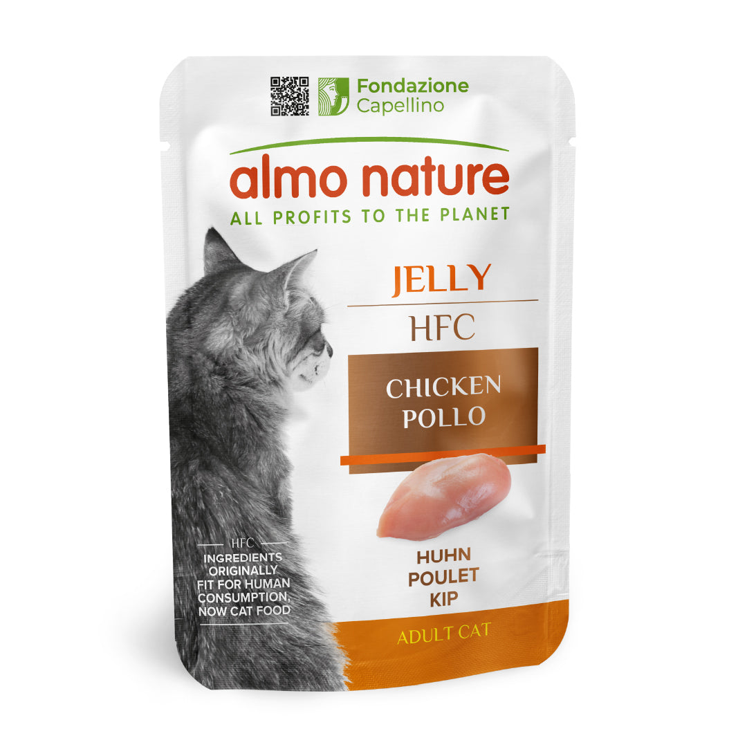 ALMO NATURE - Cat Wet Food HFC JELLY CHICKEN 150GR