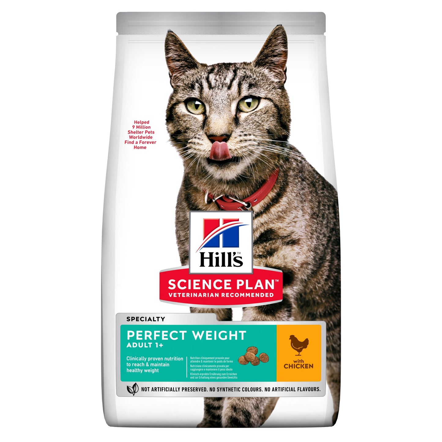 Propet - Food For Cat - Dry - Hill'S Science Plan Feline Special Line - Perfect Weight Adult 1+ Chicken 1.5Kg