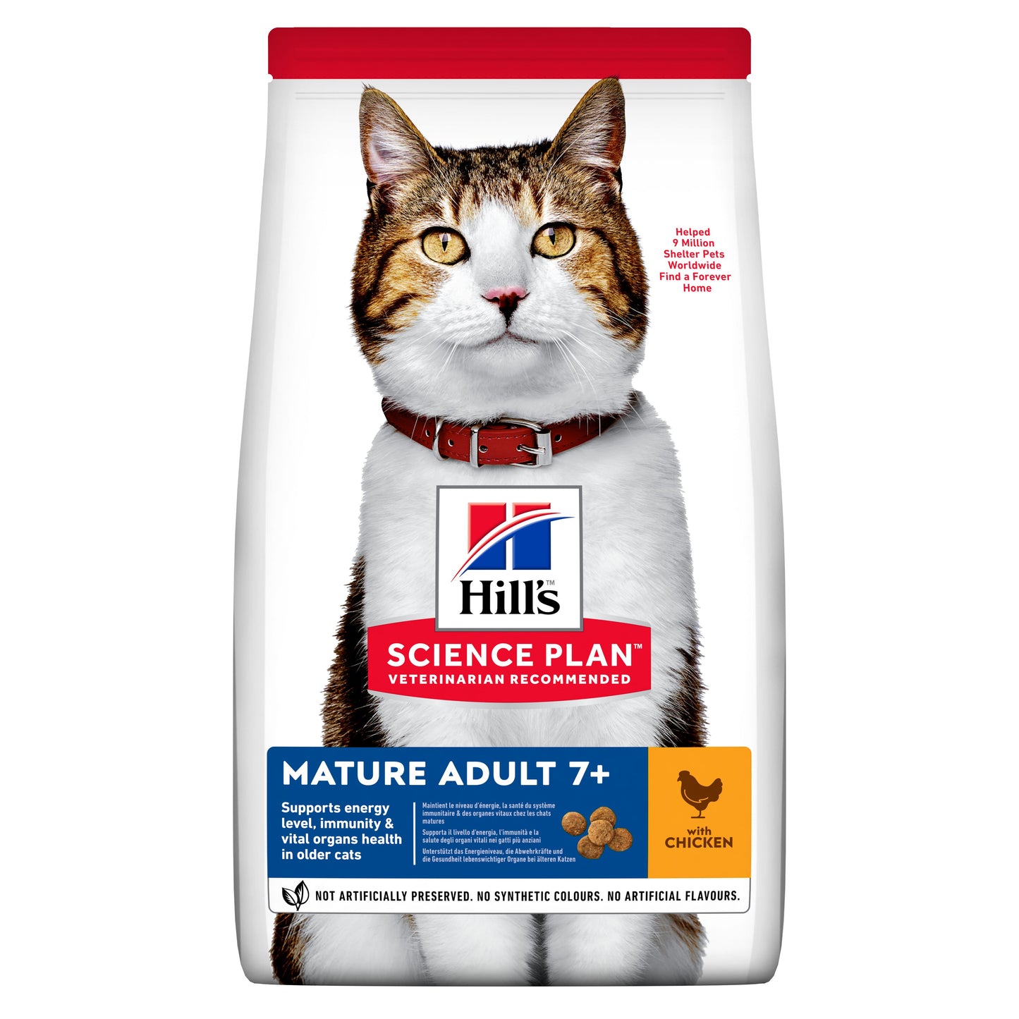 Propet - Food For Cat - Dry - Hill'S Science Plan Feline Mature 7+ Chicken 300Gr