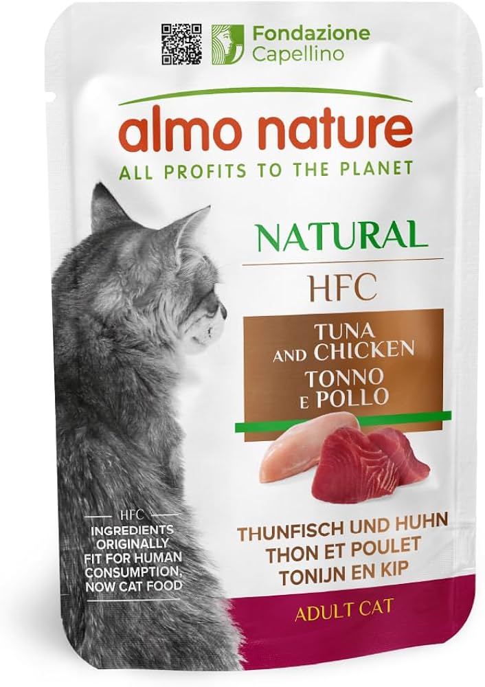 ALMO NATURE - Cat Wet Food HFC NAT. TUNA & CHICKEN 150GR