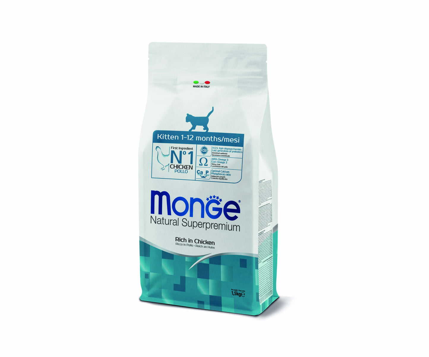 PROPET Monge Natural Superpremium Complete Food for Cats Daily Line - Maintenance Kitten Chicken 1.5Kg