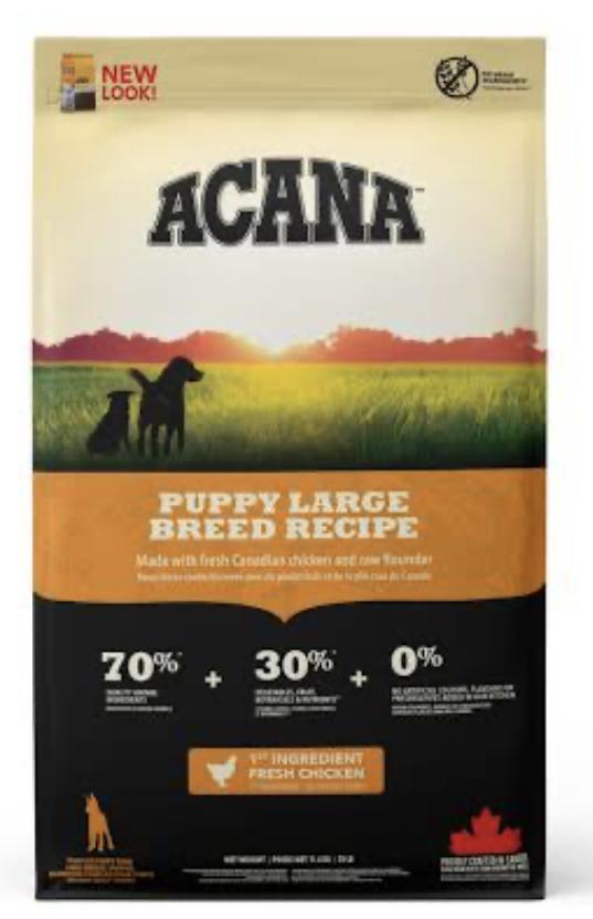 ACANA Food For Dog Dry PUPPY LARGE BREED 11.4KG