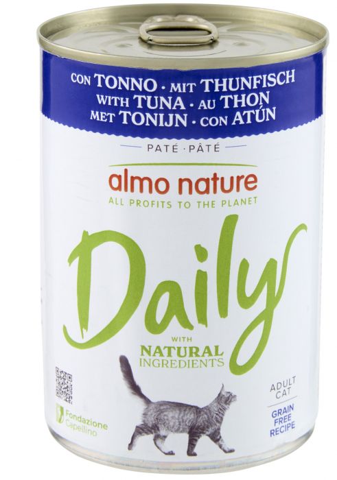 ALMO NATURE - Cat Wet Food DAILY PFC TUNA 400GR