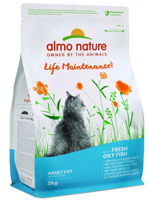 ALMO NATURE - Cat Dry Food WHITE FISH CAT FOOD 2KG