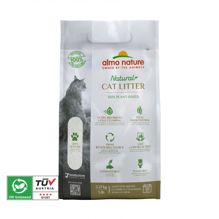 ALMO NATURE - Dog Wet Food NATURAL CAT LITTER 2.27KG