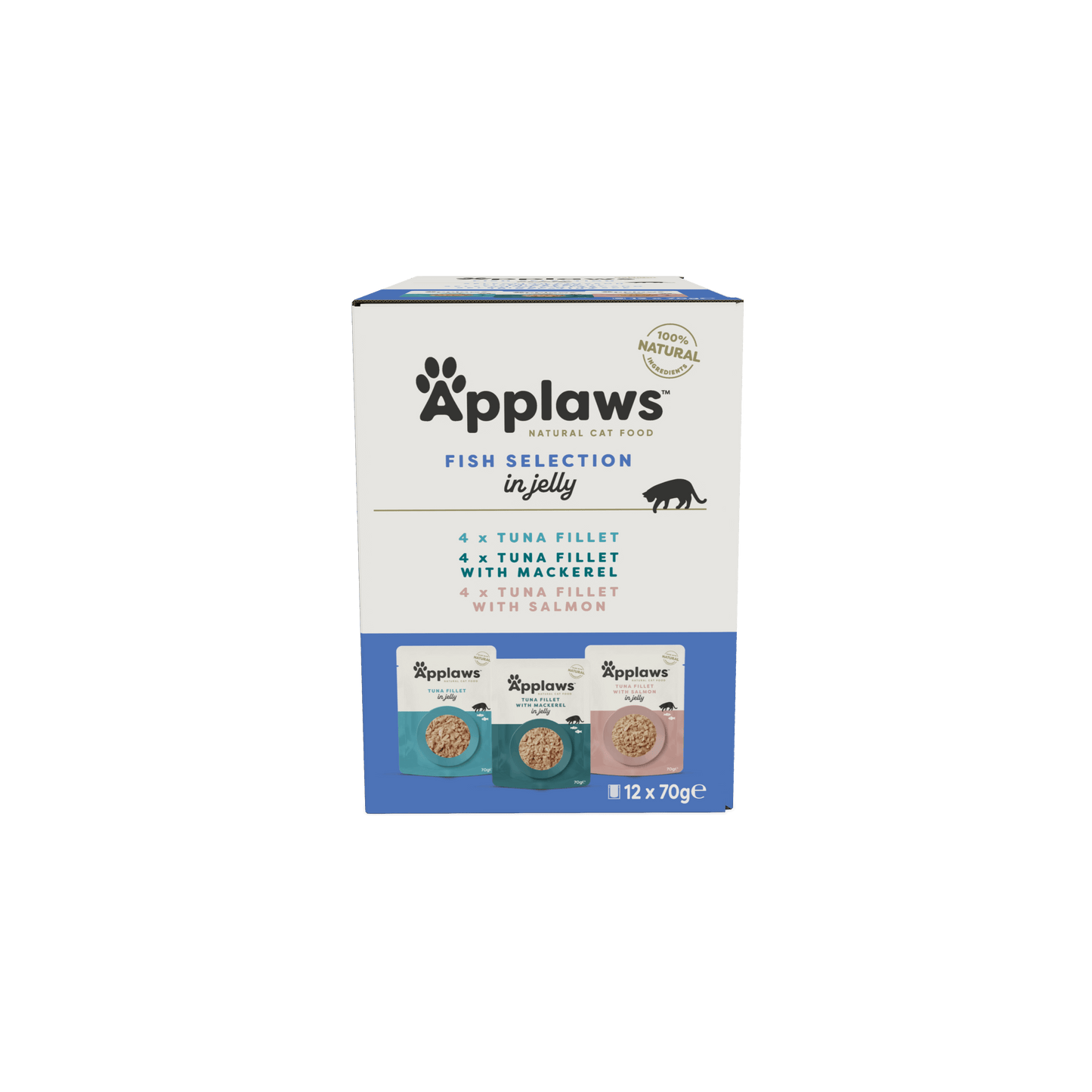 Applaws Jelly Pouch M/p.Fish Jelly