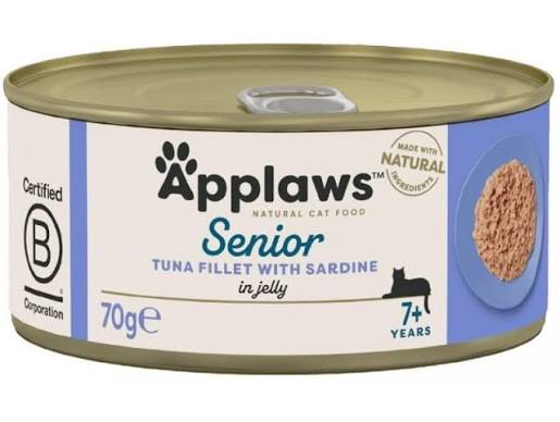 Applaws Senior Jelly Tins Senior Tuna with Sardine