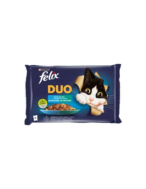 Felix Fantastic Fish Selection in Jelly (4x85g)