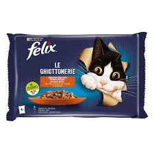 Felix Le Ghiottonerie Countryside Selection Rabbit & Lamb in Jelly (4x85g)
