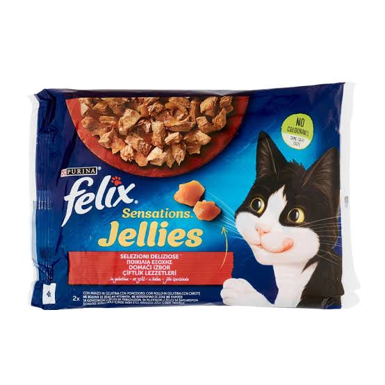 Felix Sensations Jellies Countryside Selection (4x85g)