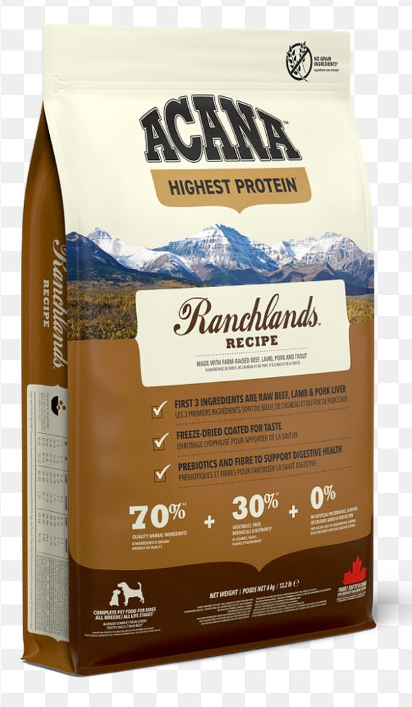 Acana Food For Dog Dry Ranchlands