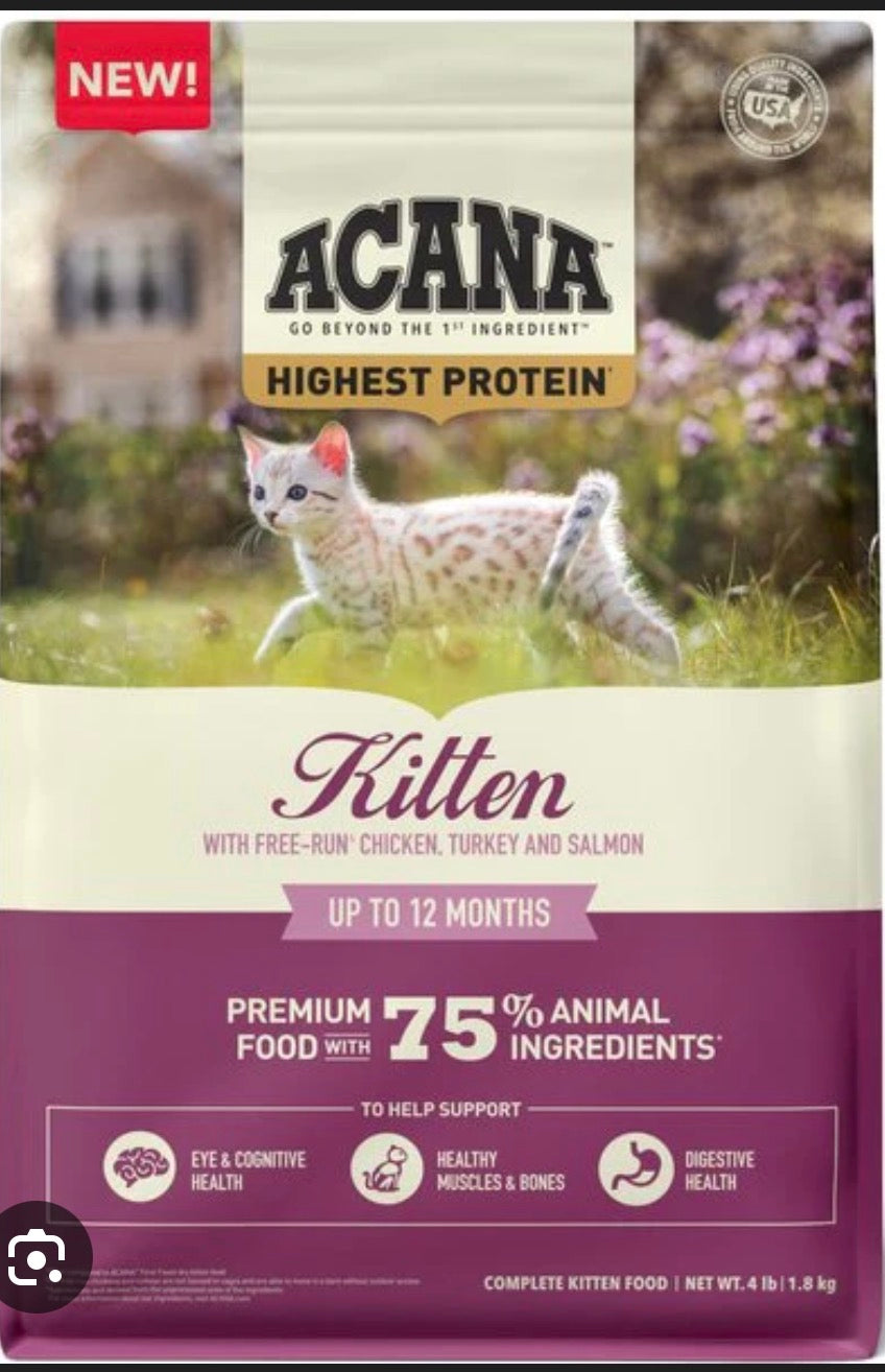 Acana Food For Cat Dry Kitten Cat 1.8Kg