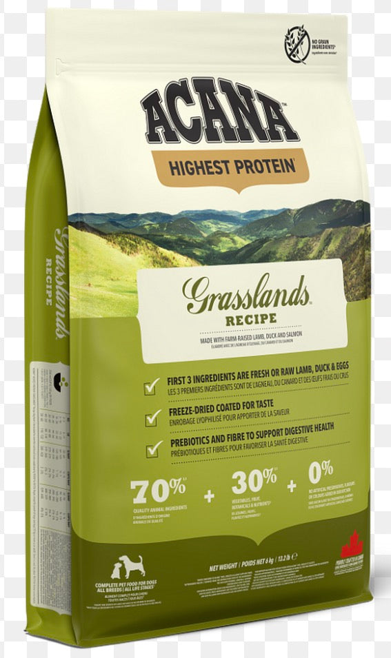 Acana Food For Dog Dry Grasslands Dog