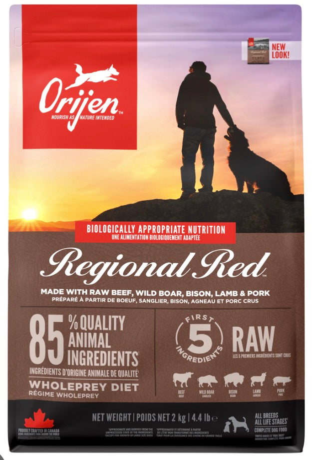 Orijen Food For Dog Dry Regional Red