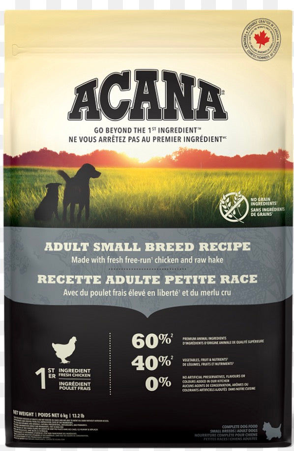 ACANA Food For Dog Dry Adult Small Breed
