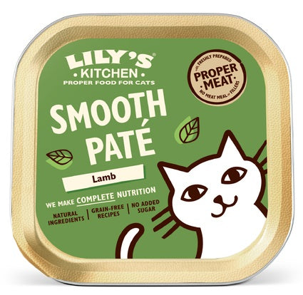 LILY'S KITCHEN - Cat Wet Food LAMB SMOOTH PATE 85GR