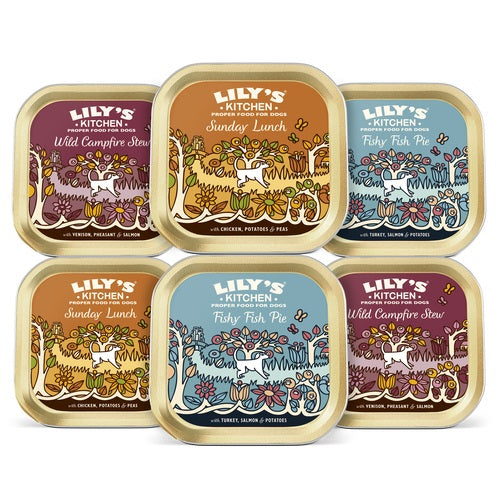LILY'S KITCHEN - Dog Wet Food GRAIN FREE DINNERS MPK 6 X 150GR