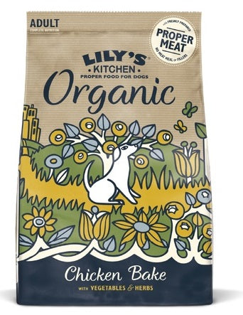 LILY'S KITCHEN - Dog Wet Food ORGANIC CHICKEN & VEGETABLE 7KG