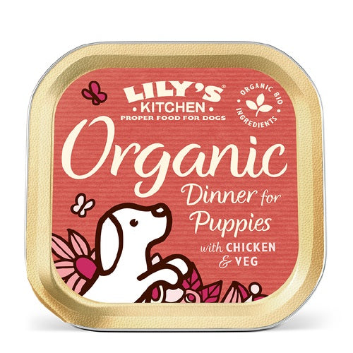 LILY'S KITCHEN - Dog Wet Food ORGANIC PUPPY DINNER 150GR