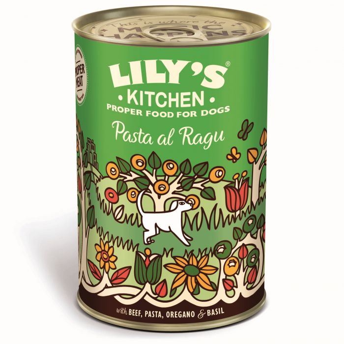 LILY'S KITCHEN - Dog Wet Food PASTA AL RAGU 400GR