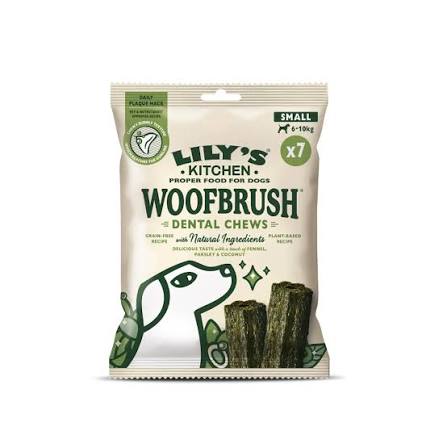 Lily's Kitchen Woofbrush Dental Chews Small 6-10kg 154g