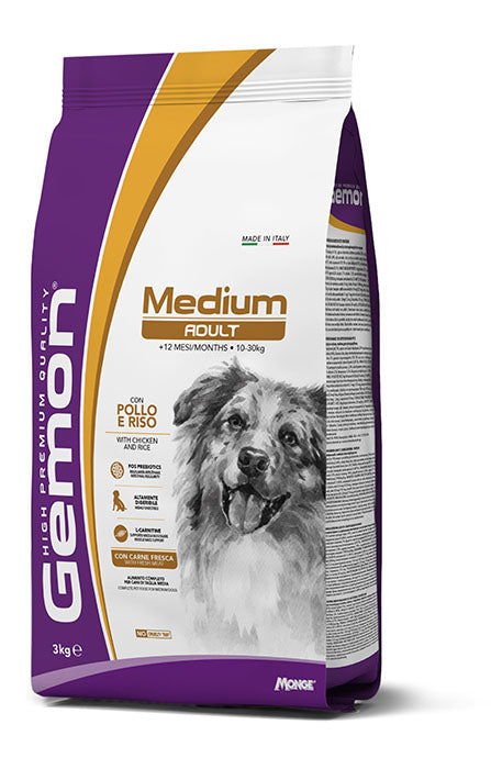Gemon Dog Adult Medium Chicken & Rice