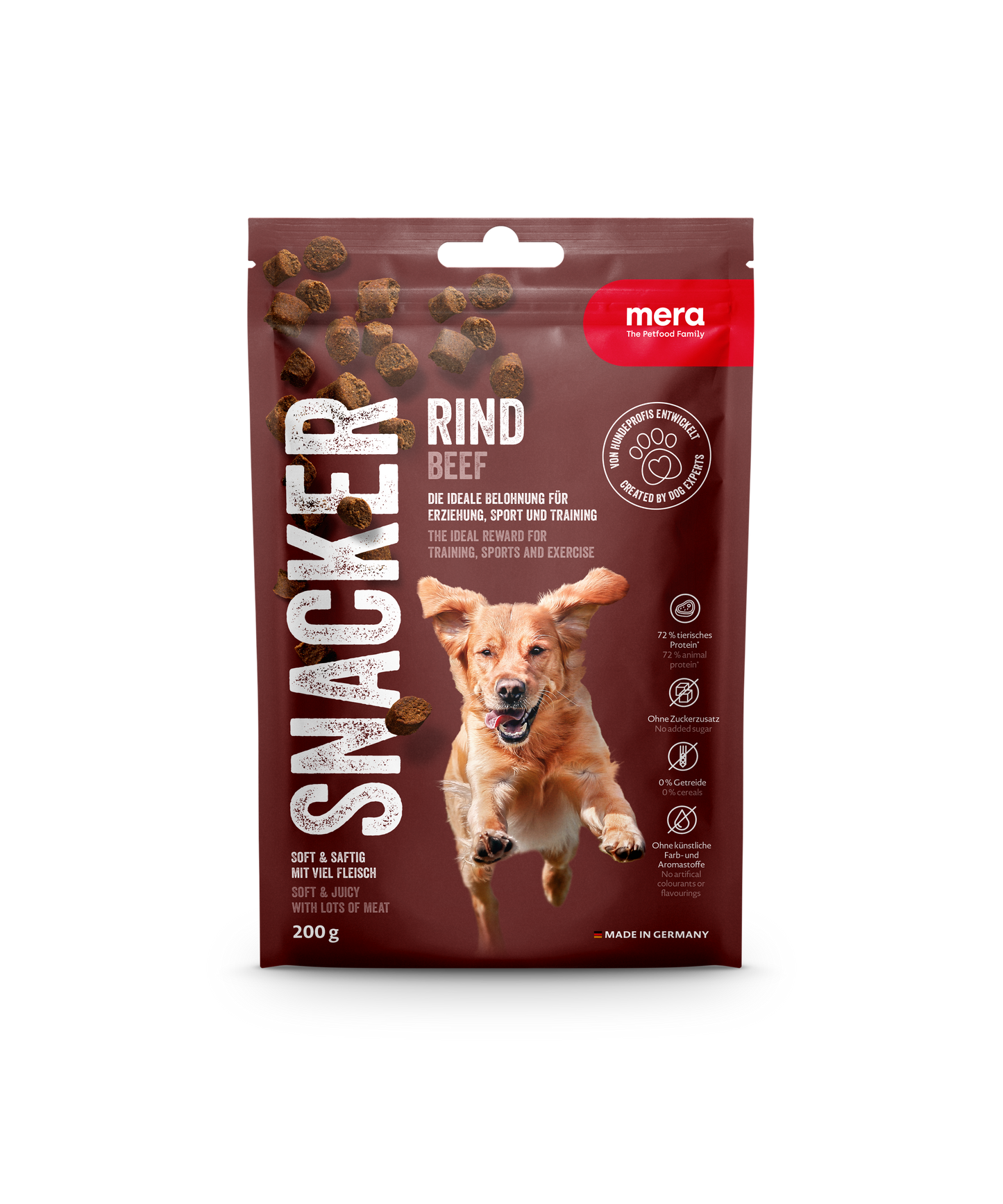 Mera -Treats - Food For Dog Snackers Beef 200Gr