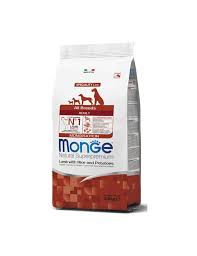Monge Natural Superpremium All Breeds Adult Adult All Breeds Lamb with Rice & Potatoes Monoprotein