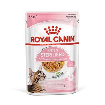 Royal Canin KITTEN STERILIZED JELLY POUCHES