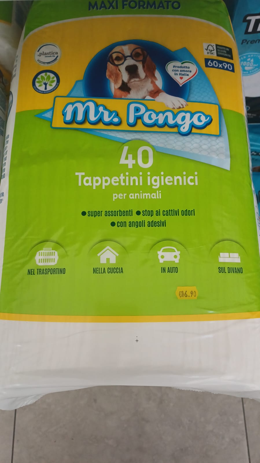 Mr. Pongo Pet Training Pads 60x90cm - 40 Pack