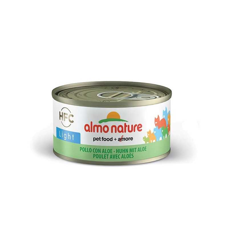 ALMO NATURE - Cat Wet Food HFC LIGHT CHICKEN & ALOE 70GR