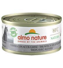 ALMO NATURE - Cat Wet Food HFC NAT. TUNA & WHITEBAIT 70GR