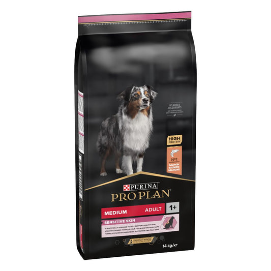 Proplan  - Food For Dog - Dry - Adult Medium Sensitive Salmon 14Kg