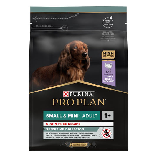 Purina Pro Plan Adult Small Hundekreuz Puten Getreidefrei 2,5kg