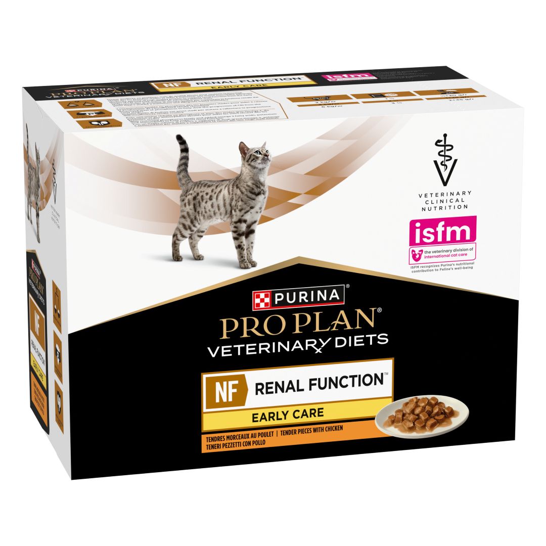 Purina Pro Plan Veterinary Diets Feline NF Early Care Nassfutter (10x85g)