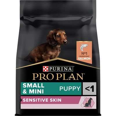 Proplan  - Food For Dog - Dry - Puppy Small&Mini Sensitive Salmon 3Kg