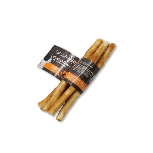 PROPET Dog Treats - Tail Swingers - Best Chew Collagen Sticks Collagen Sticks Peanutbutter 7gr
13.5cm
5 pieces
Box of 10