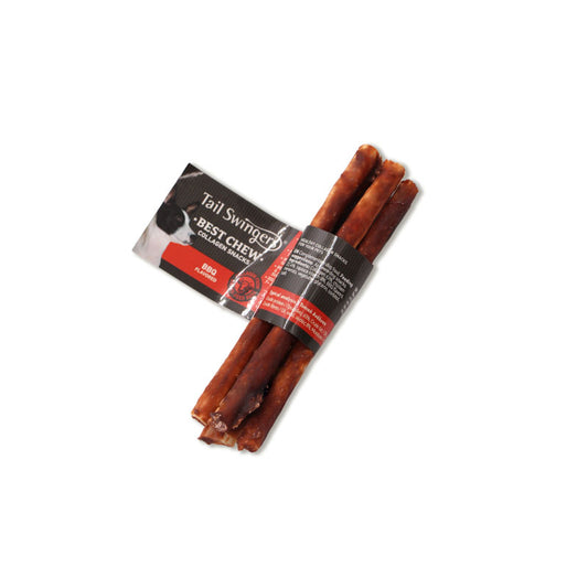 PROPET Dog Treats - Tail Swingers - Best Chew Collagen Sticks Collagen Sticks BBQ 7gr
13.5cm
5 pieces
Box of 10