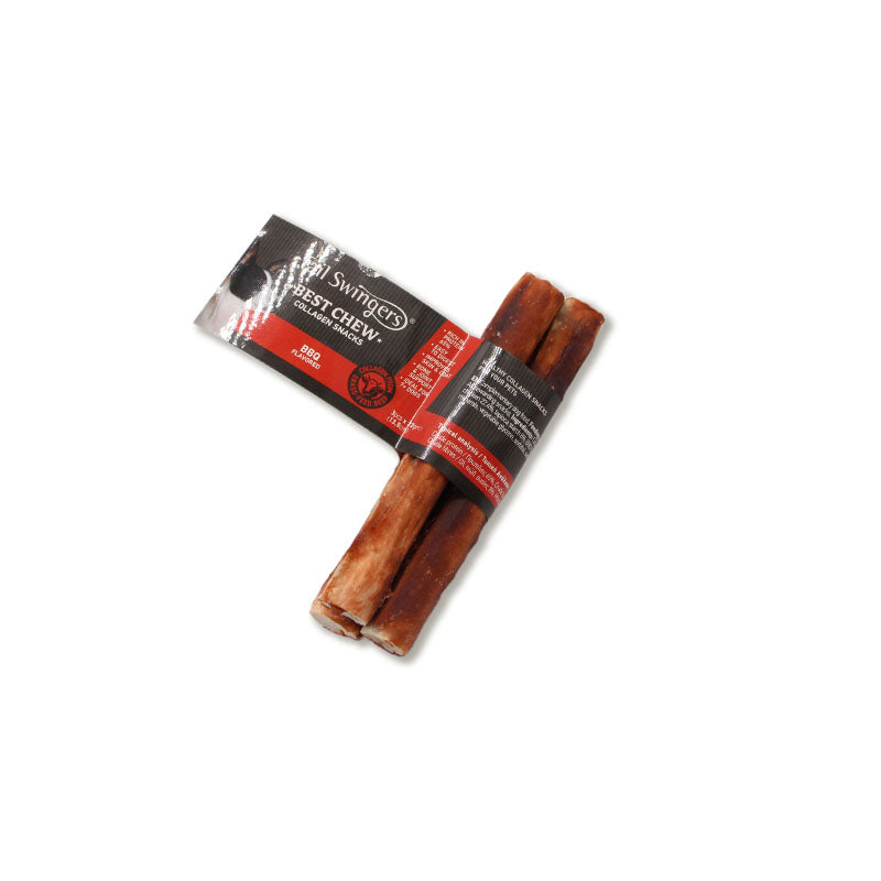 PROPET Dog Treats - Tail Swingers - Best Chew Collagen Sticks Collagen Sticks BBQ 22gr
13.5cm
3 pieces
Box of 12