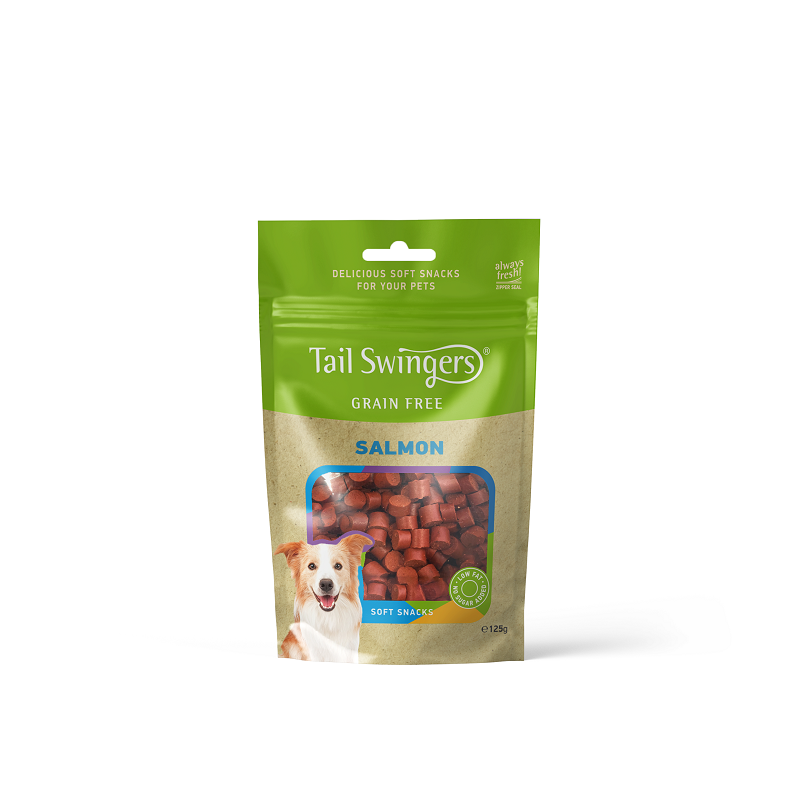PROPET Dog Treats - Tail Swingers - Soft Snacks - Grain Free Soft Snacks
Grain Free Salmon 125gr