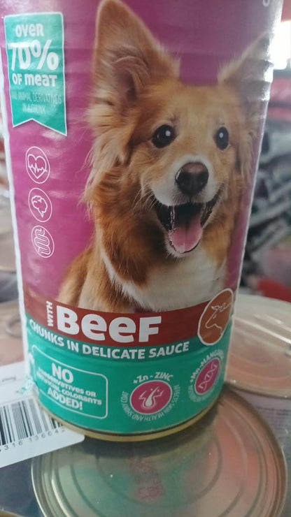 Amigopet Dog Chunks in Delicate Sauce - 1250g