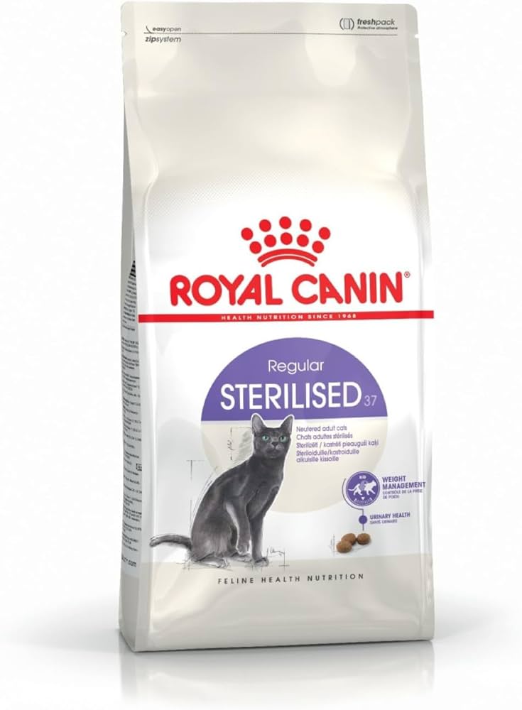 Royal Canin Cat Food Dry FHN STERILISED37 400G 4kg