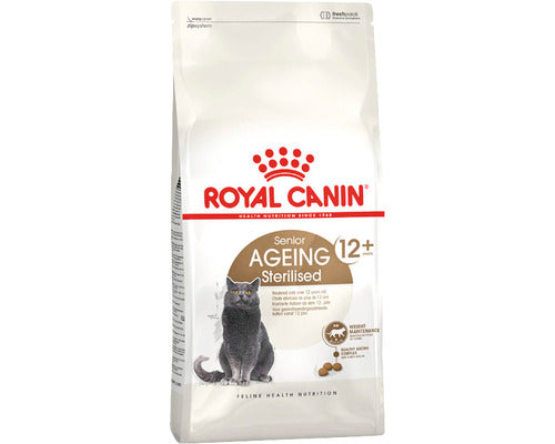 Royal Canin Cat Food Dry FHN STERILISED 12+ 4KG 4kg