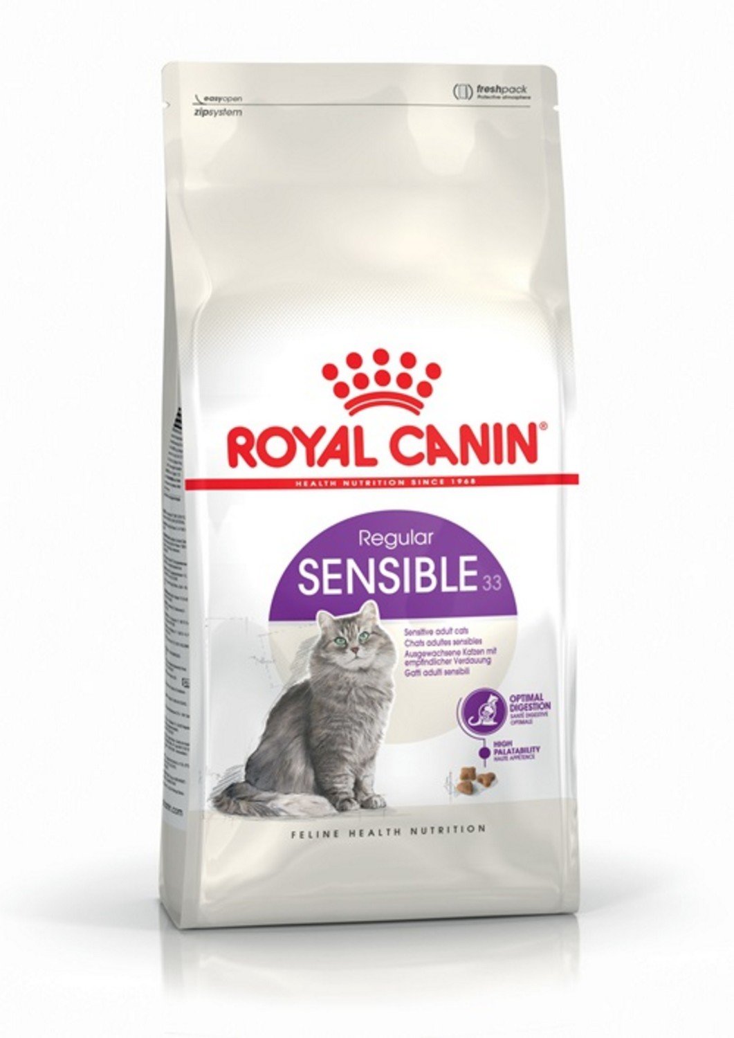 Royal Canin Cat Food Dry FHN SENSIBLE 4KG 4kg