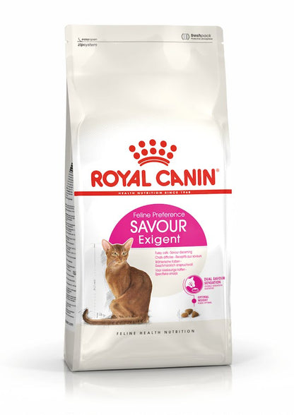 Royal Canin Cat Food Dry FHN SAVOUR EXIGENT 400G 4kg