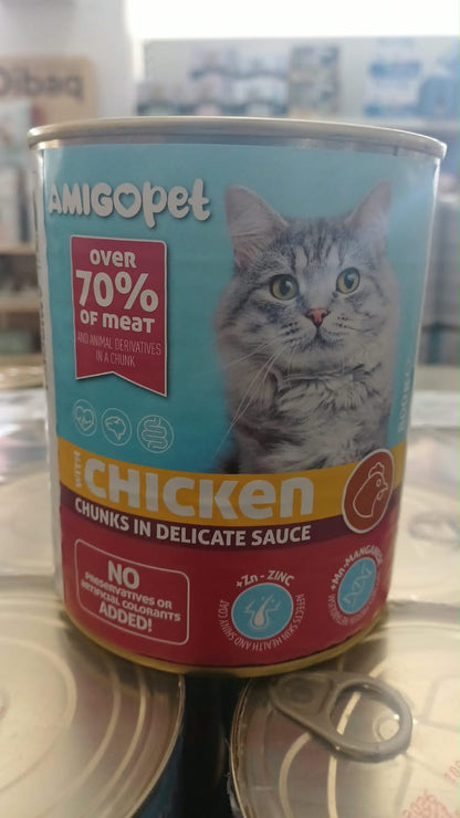 Amigopet Cat Chunks in Delicate Sauce - 400g